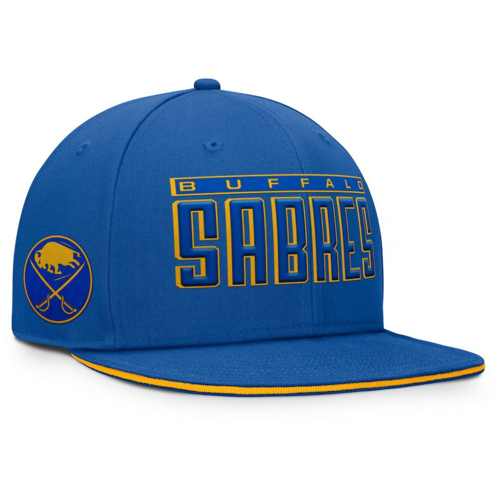 Buffalo Sabres Fanatics Fundamental Gino Stack Snapback Hat Outlet