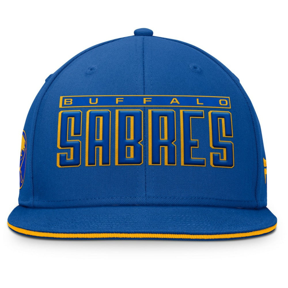 Buffalo Sabres Fanatics Fundamental Gino Stack Snapback Hat Outlet