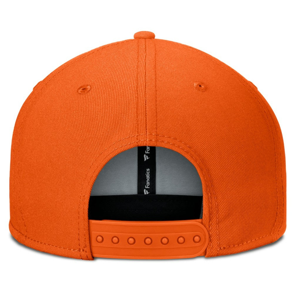 Anaheim Ducks Fanatics Fundamental Gino Stack Snapback Hat On Sale