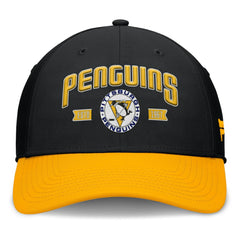 Pittsburgh Penguins Fanatics Heritage Captain Flex Hat For Sale