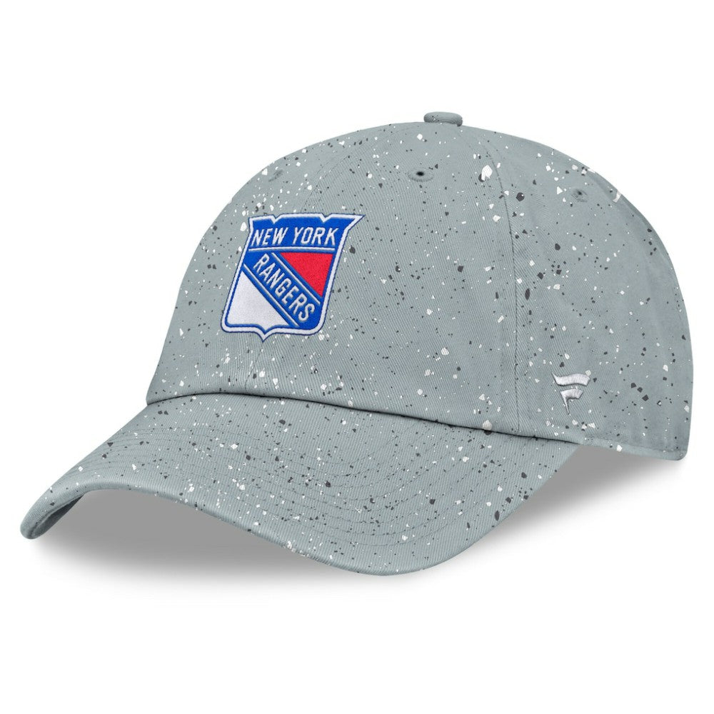 New York Rangers Fanatics Women's Heritage Snow Day Speckle Adjustable Hat For Sale