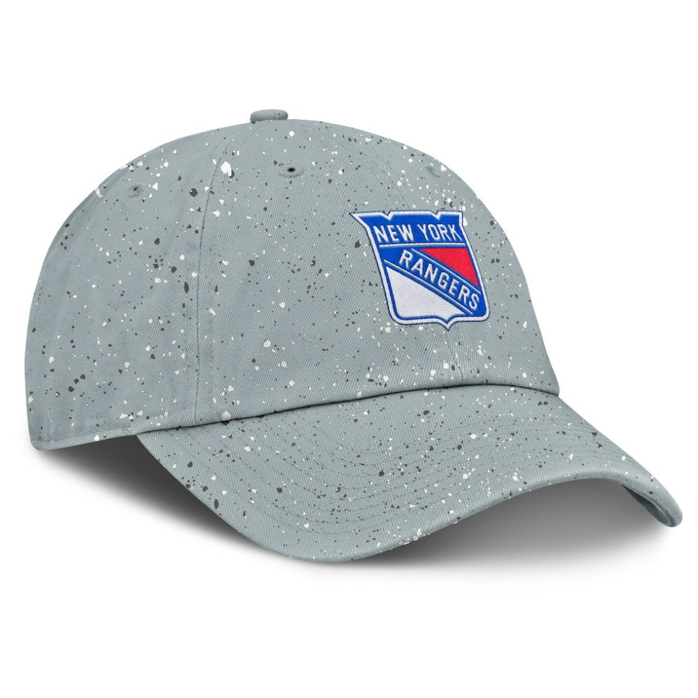 New York Rangers Fanatics Women's Heritage Snow Day Speckle Adjustable Hat For Sale