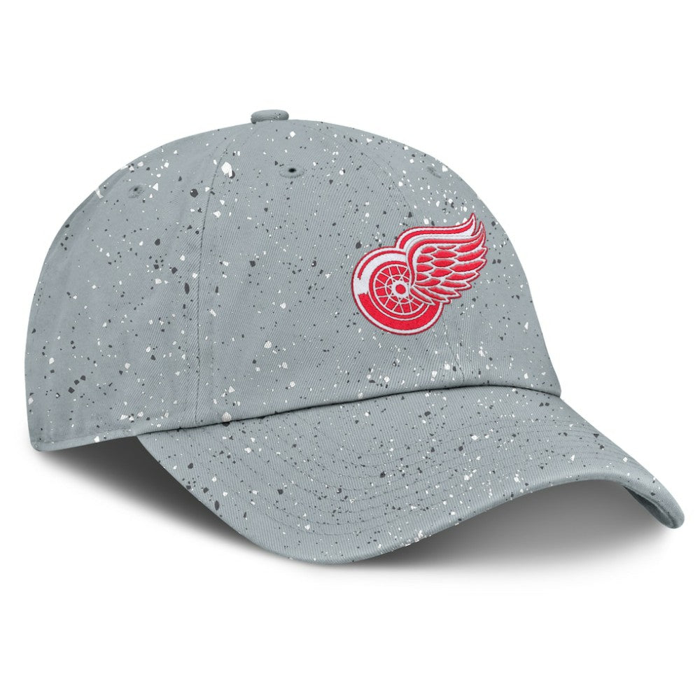 Detroit Red Wings Fanatics Women's Heritage Snow Day Speckle Adjustable Hat Online