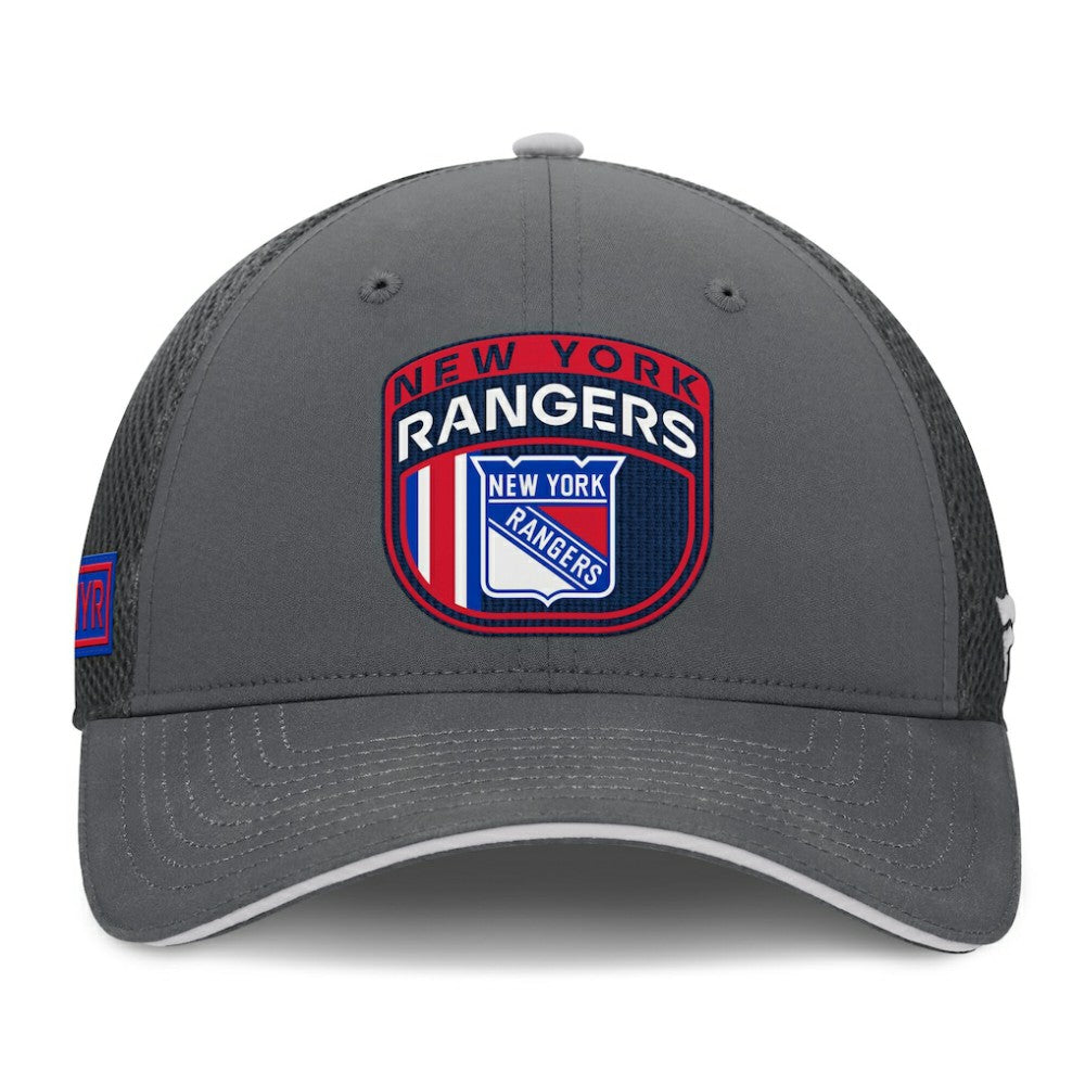 New York Rangers Fanatics Authentic Pro Home Ice Trucker Adjustable Hat Sale