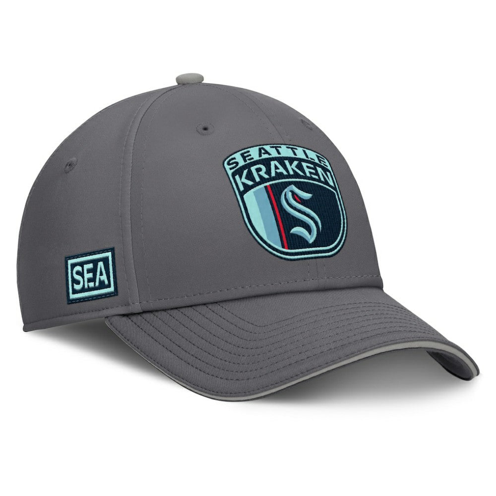 Seattle Kraken Fanatics Home Ice Flex Hat On Sale