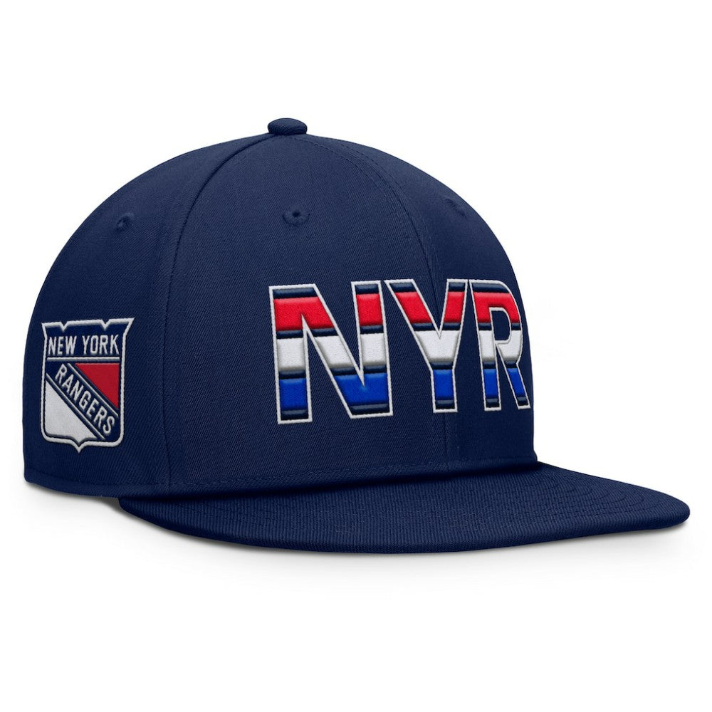 New York Rangers Fanatics Authentic Pro Alternate Jersey Snapback Hat Sale