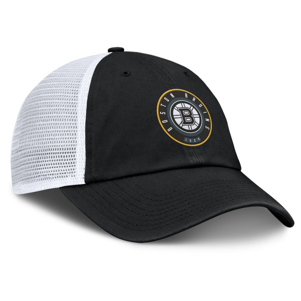 Boston Bruins Fanatics Averie Trucker Adjustable Hat Outlet