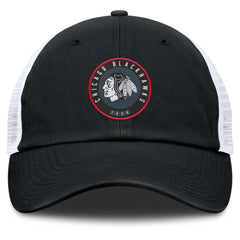 Chicago Blackhawks Fanatics Averie Trucker Adjustable Hat On Sale