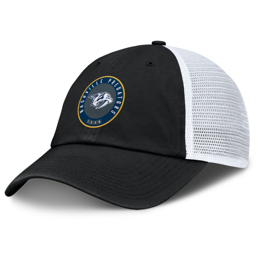 Nashville Predators Fanatics Averie Trucker Adjustable Hat For Sale