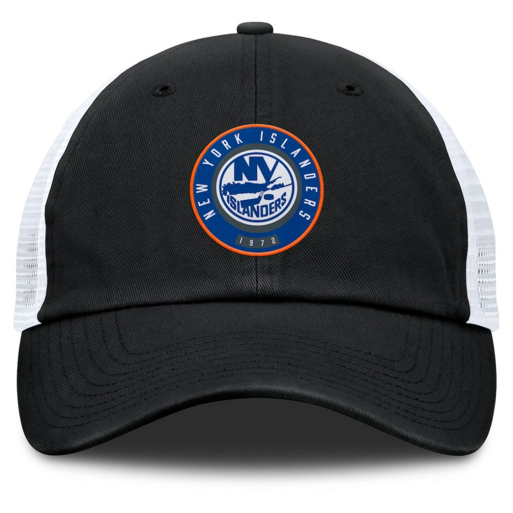 New York Islanders Fanatics Averie Trucker Adjustable Hat On Sale