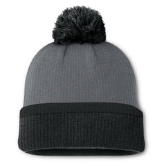 Boston Bruins Fanatics Women's Cuffed Knit Hat with Pom For Sale