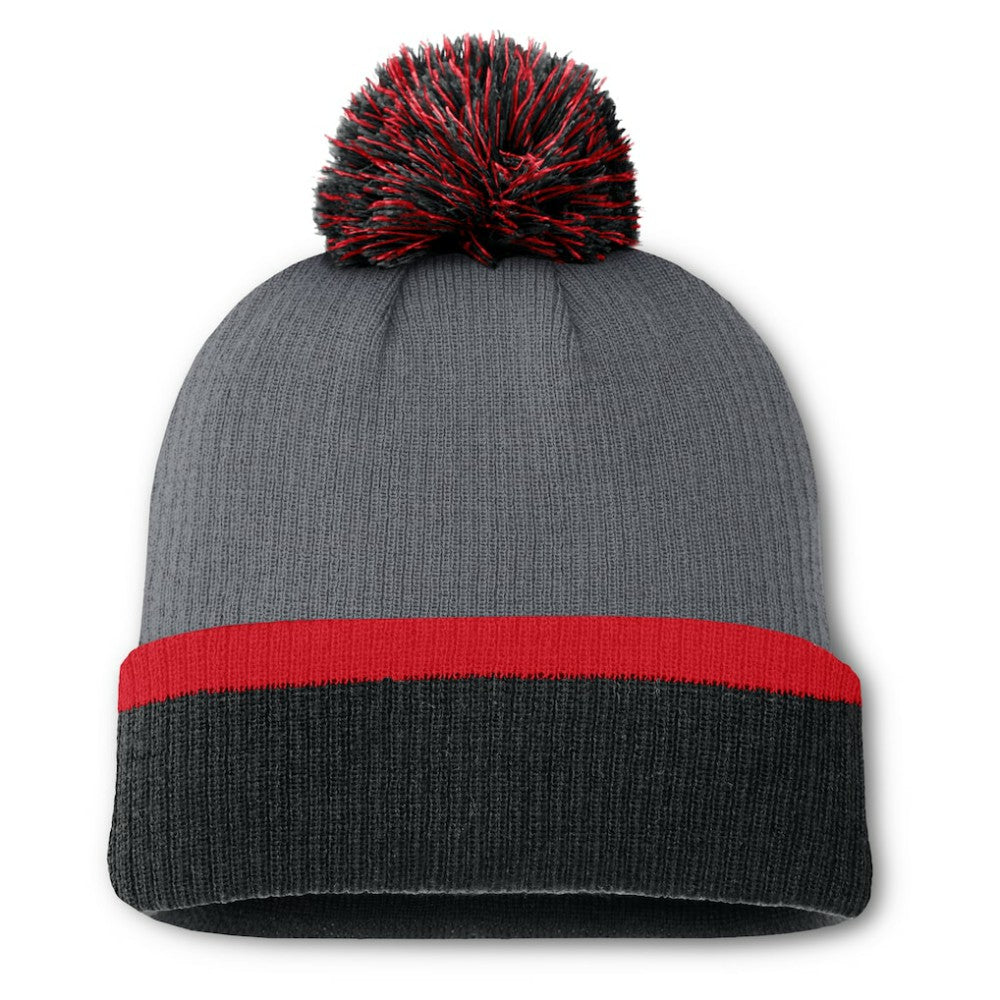 Chicago Blackhawks Fanatics Women's Cuffed Knit Hat with Pom Discount