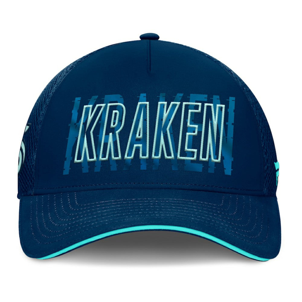 Seattle Kraken Fanatics Fundamental Flex Hat Outlet