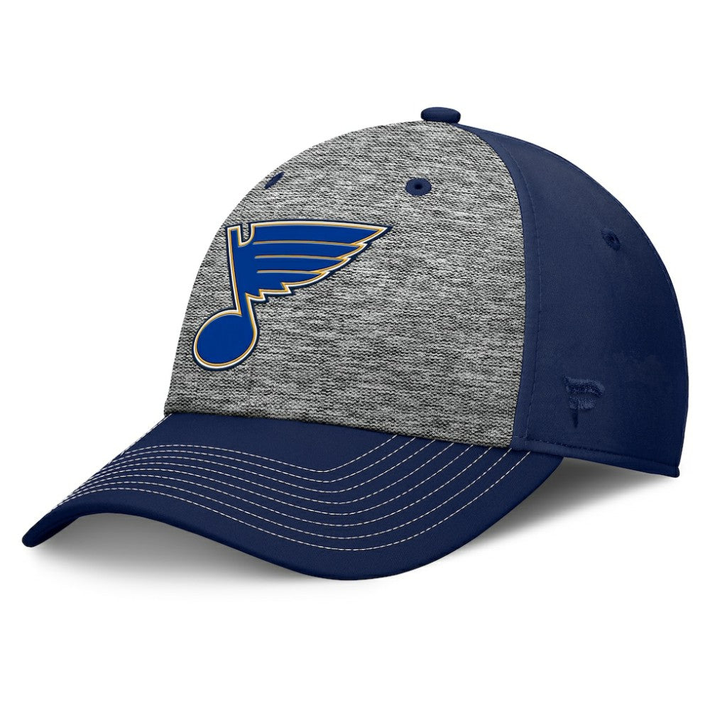 St. Louis Blues Fanatics Fundamental Top Shelf 2-Tone Flex Hat Online