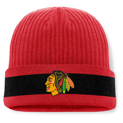 Chicago Blackhawks Fanatics Blueliner Cuffed Knit Hat Discount