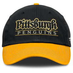 Pittsburgh Penguins Fanatics Heritage Home Ice Two-Tone Adjustable Hat Outlet