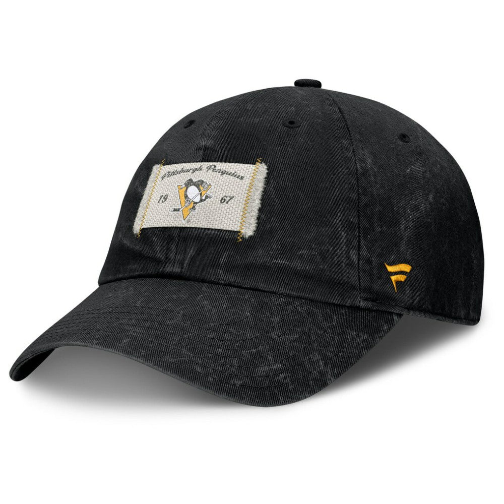 Pittsburgh Penguins Fanatics Women's Heritage Away Game Adjustable Hat Discount