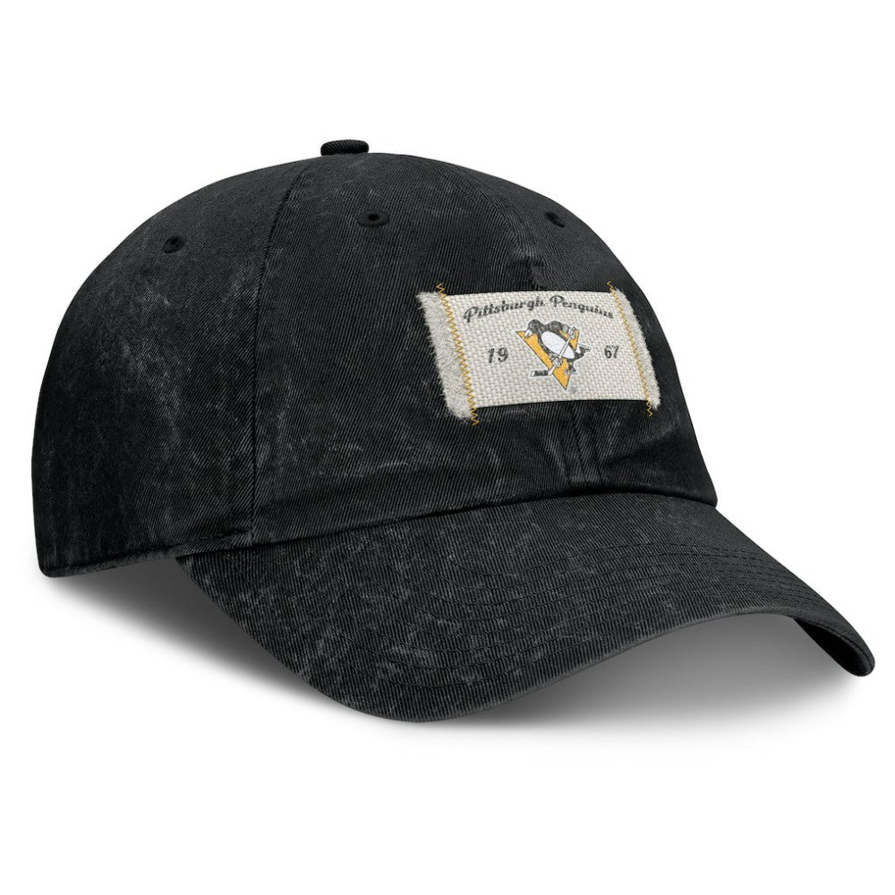 Pittsburgh Penguins Fanatics Women's Heritage Away Game Adjustable Hat Discount