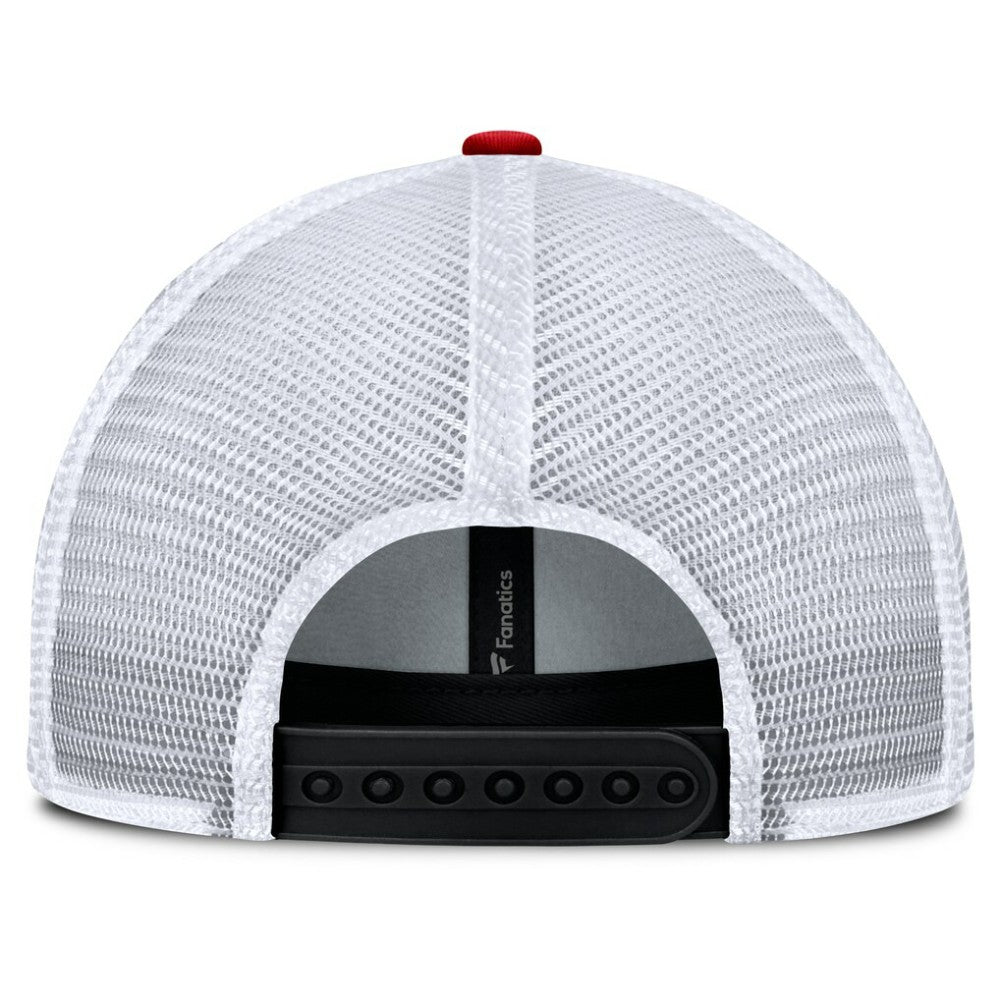New Jersey Devils Fanatics Fundamental One-Time Trucker Adjustable Hat Outlet