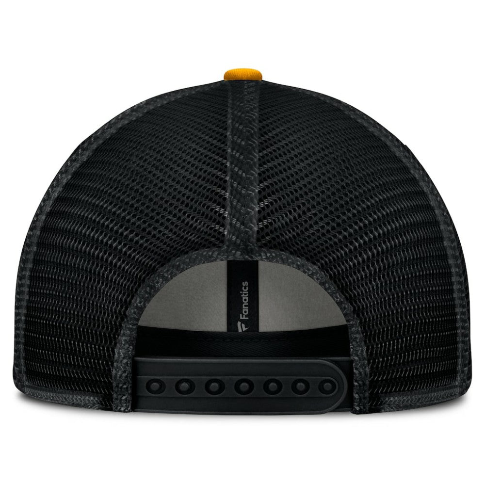 Boston Bruins Fanatics Fundamental One-Time Trucker Adjustable Hat Discount