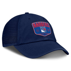 New York Rangers Fanatics Fundamental One-Time Trucker Adjustable Hat Online