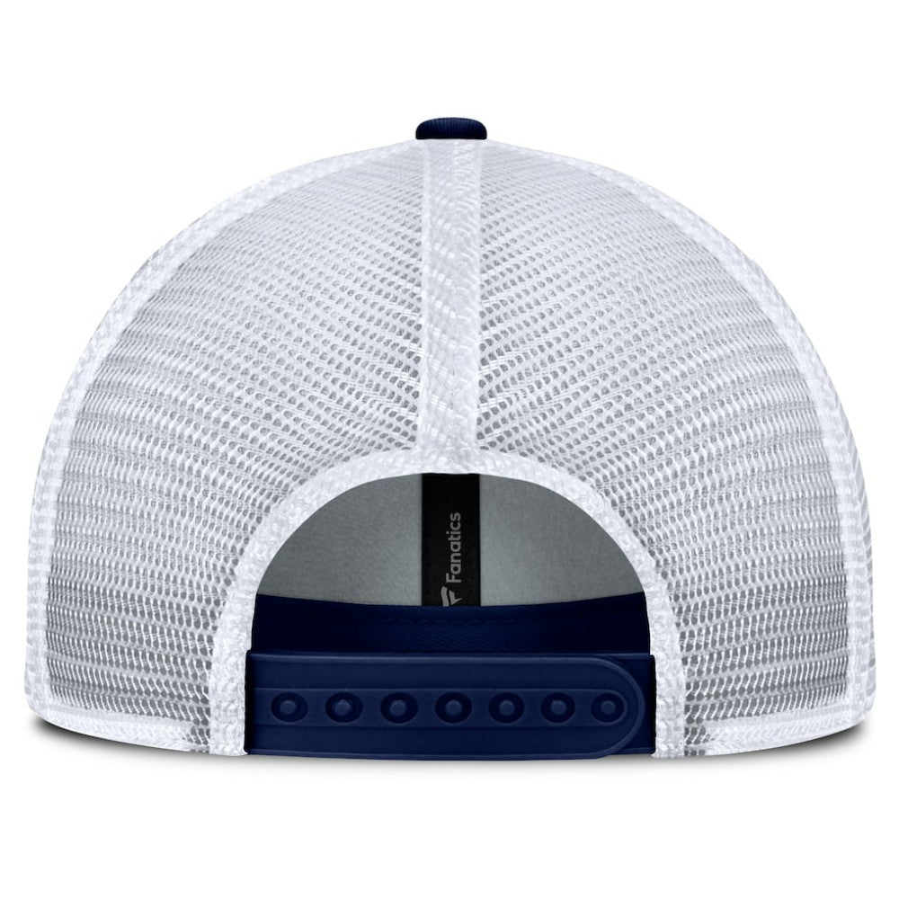 New York Rangers Fanatics Fundamental One-Time Trucker Adjustable Hat Online