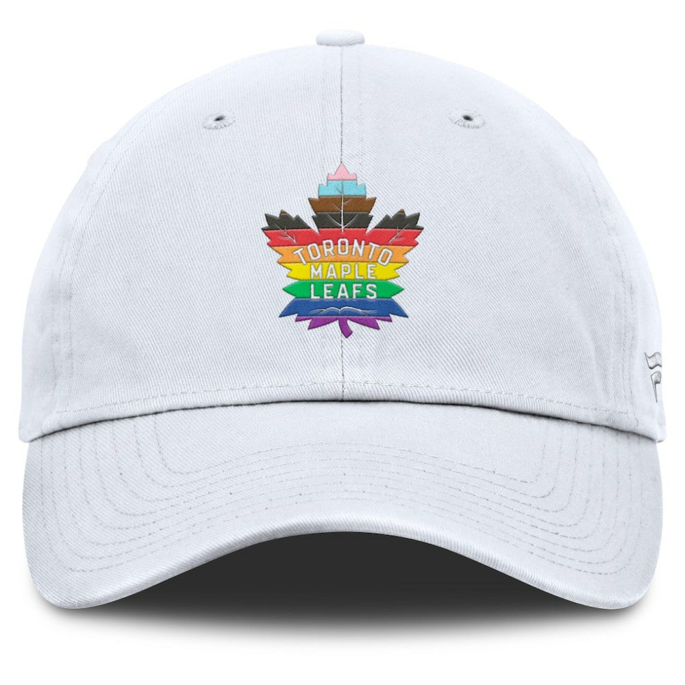 Toronto Maple Leafs Fanatics PRIDE Adjustable Hat For Sale
