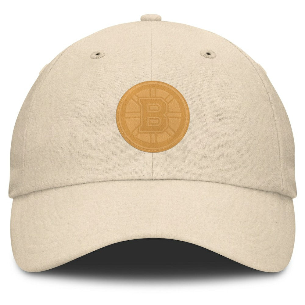 Boston Bruins Fanatics Front Office Canvas Adjustable Hat On Sale