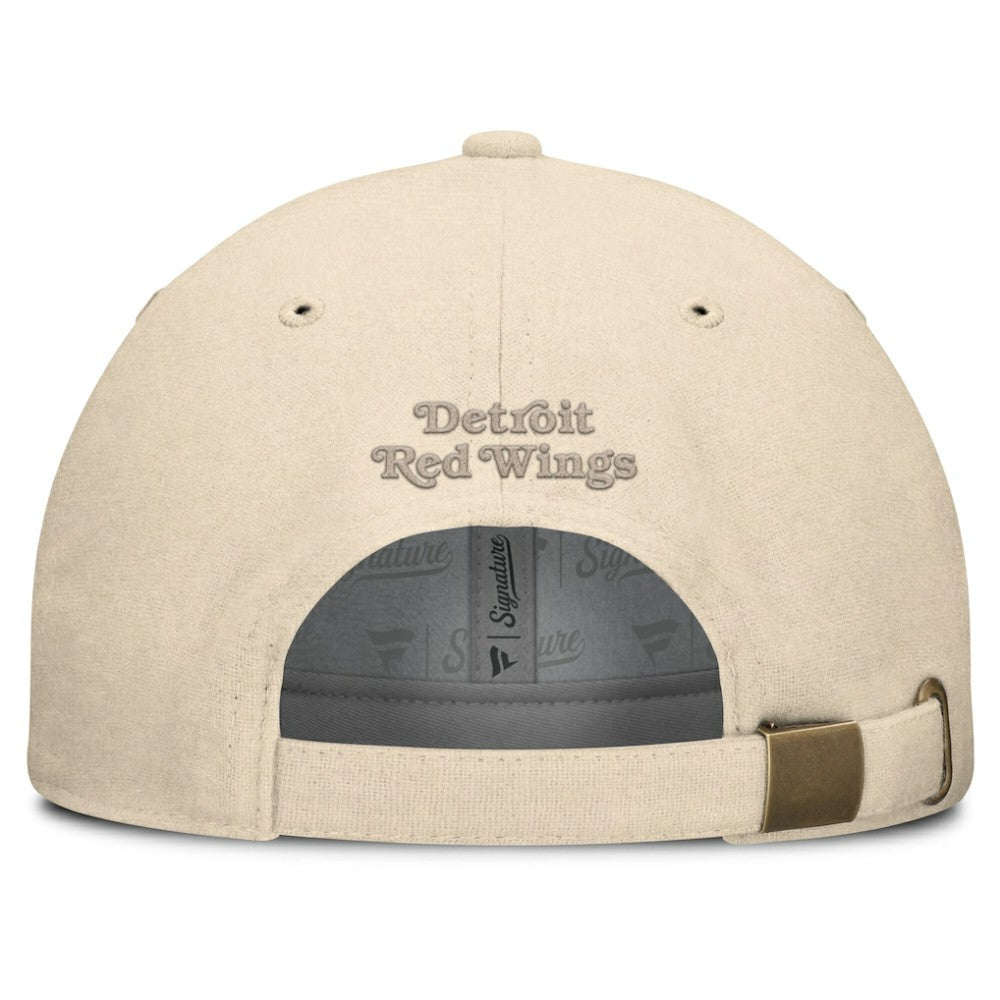 Detroit Red Wings Fanatics Front Office Canvas Adjustable Hat Discount
