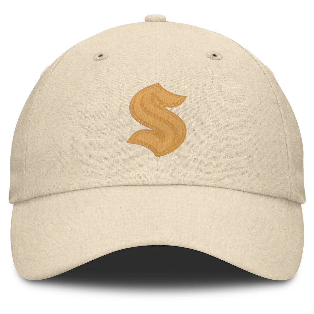 Seattle Kraken Fanatics Front Office Canvas Adjustable Hat For Sale