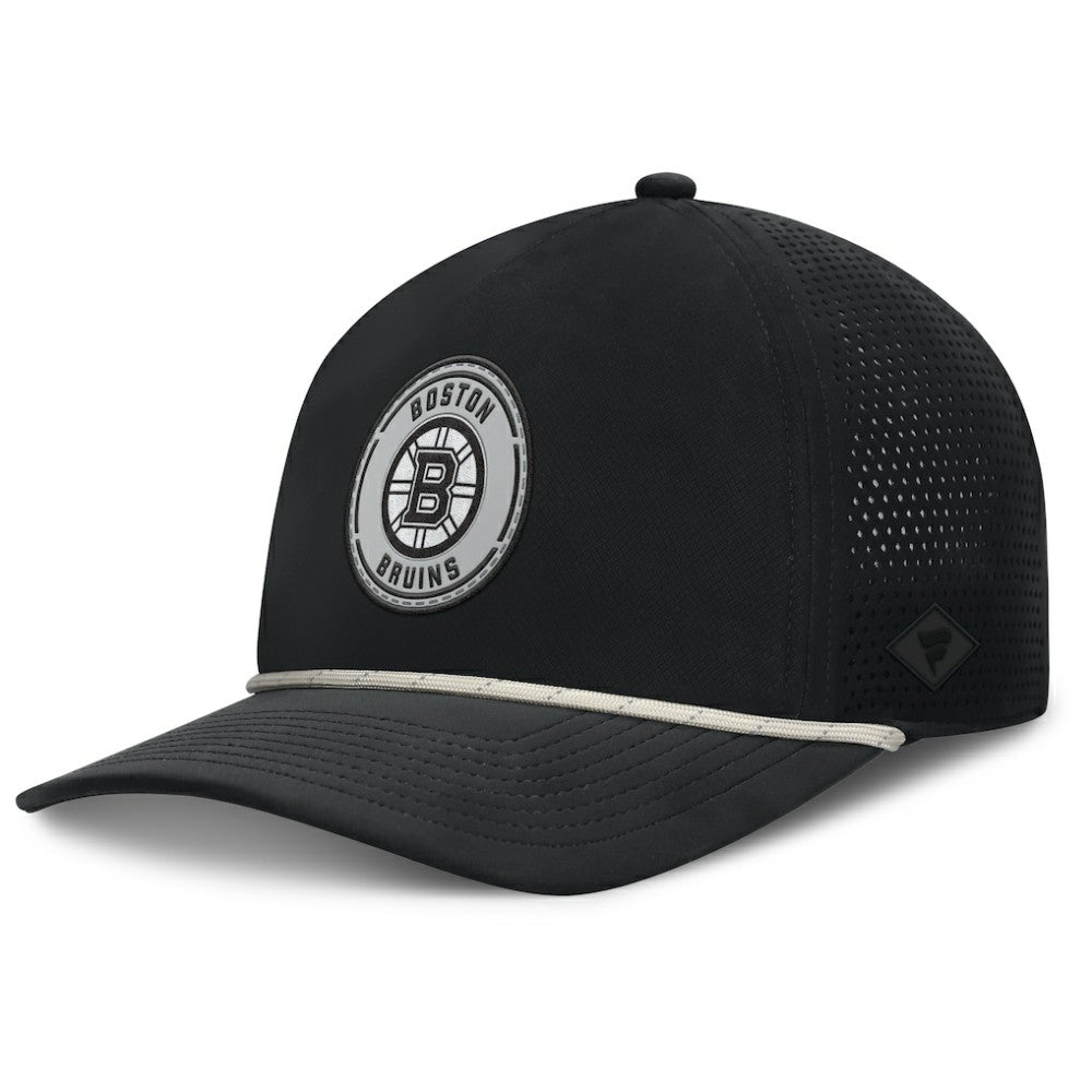 Boston Bruins Fanatics Front Office Performance A-Frame Adjustable Hat On Sale