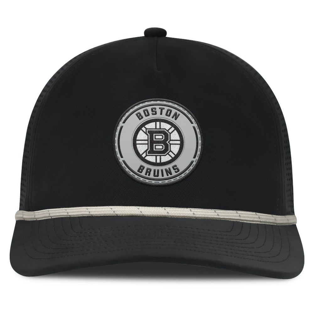 Boston Bruins Fanatics Front Office Performance A-Frame Adjustable Hat On Sale