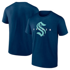 Seattle Kraken Logo Athletic Coordinate T-Shirt Online