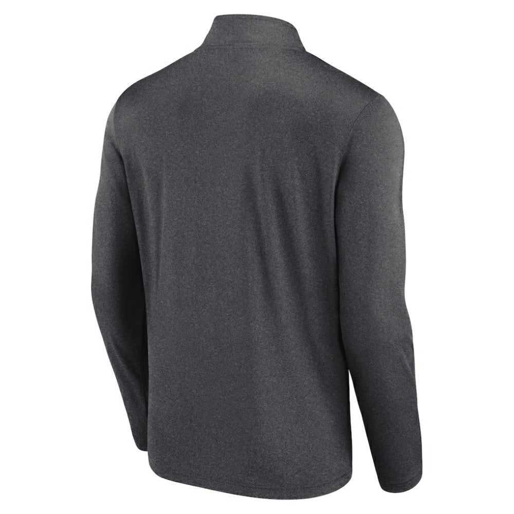 Philadelphia Flyers Logo Athletic Head-to-Head Raglan Quarter-Zip Top Sale