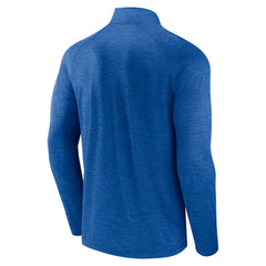 Toronto Maple Leafs Logo Athletic Head-to-Head Raglan Quarter-Zip Top Outlet
