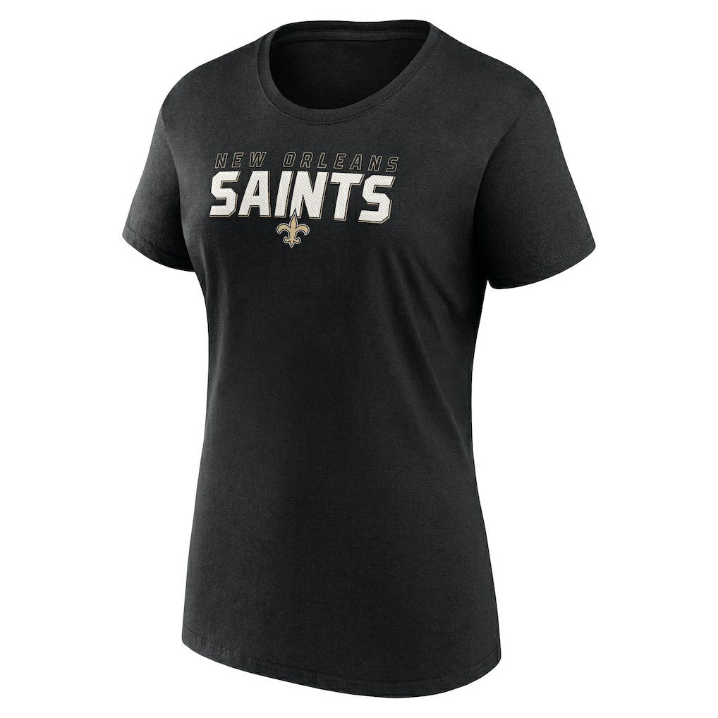New Orleans Saints  Logo Athletic Women's Lean T-Shirt