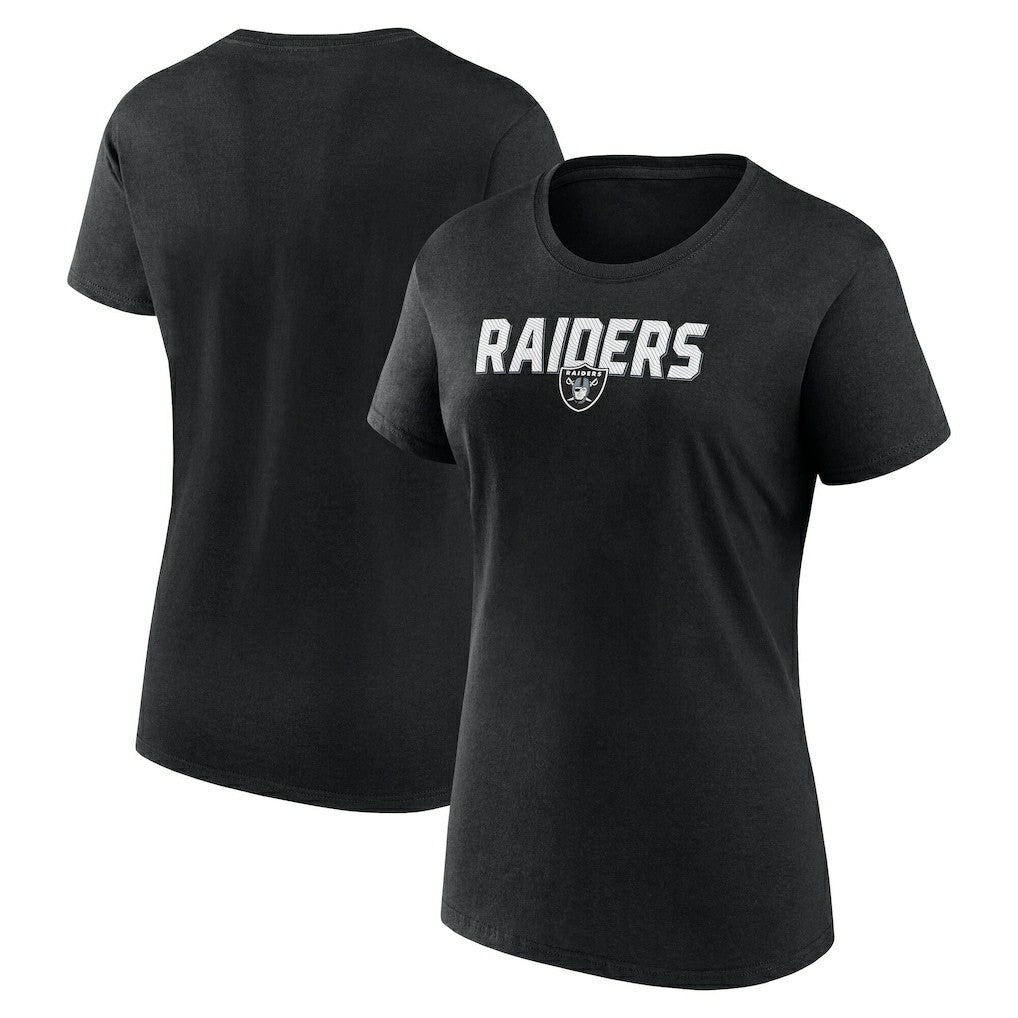 Las Vegas Raiders  Logo Athletic Women's Lean T-Shirt