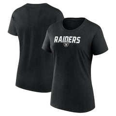 Las Vegas Raiders  Logo Athletic Women's Lean T-Shirt