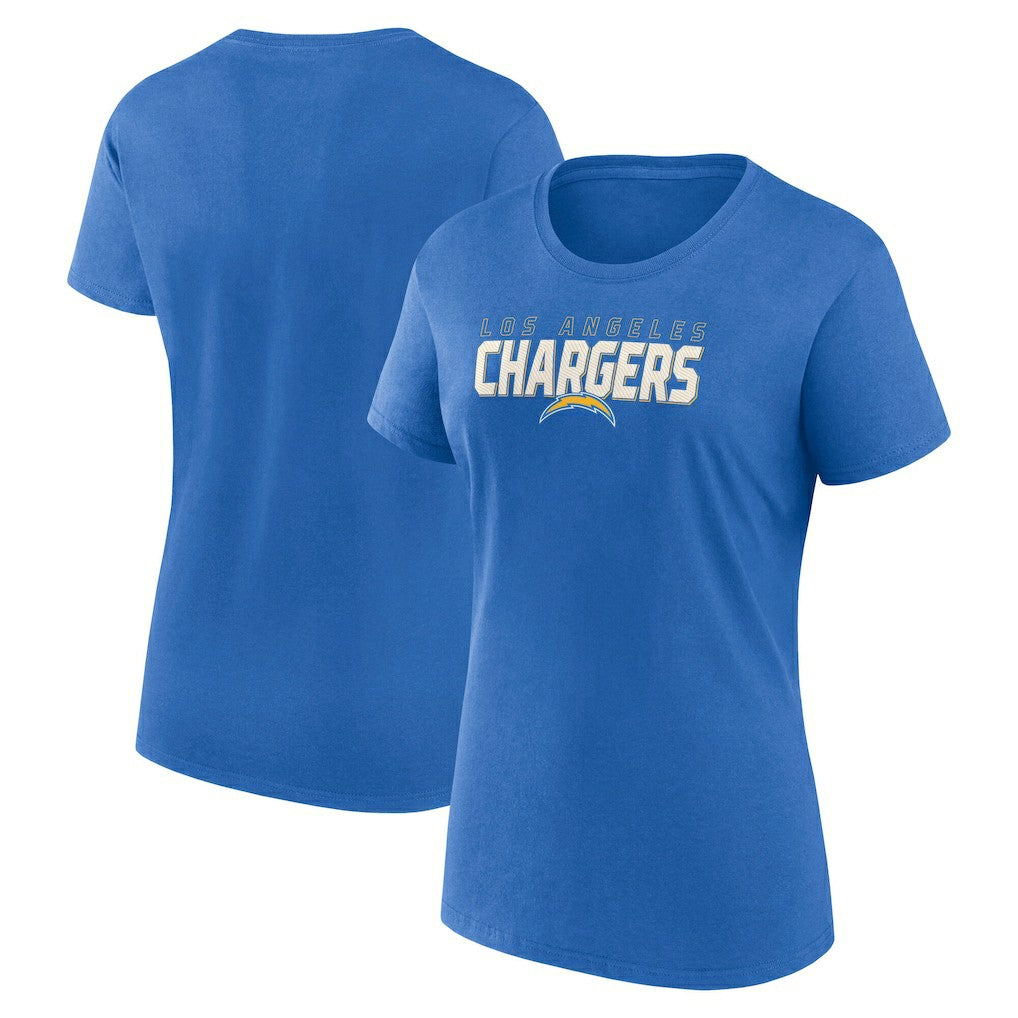 Los Angeles Chargers  Logo Athletic Women's Lean T-Shirt