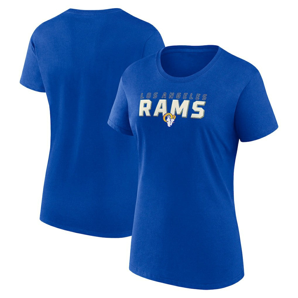 Los Angeles Rams  Logo Athletic Women's Lean T-Shirt