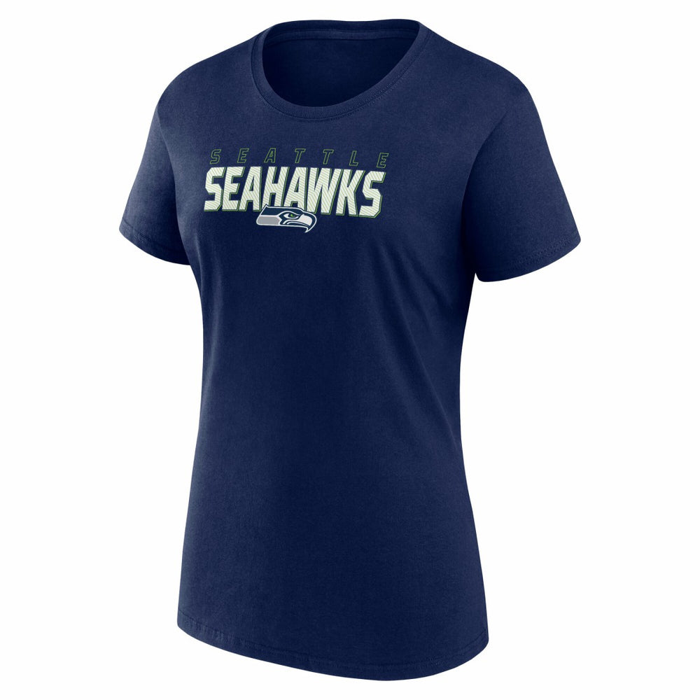 Seattle Seahawks  Logo Athletic Women's Lean T-Shirt