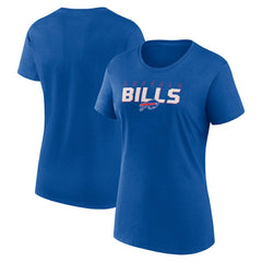 Buffalo Bills  Logo Athletic Women's Lean T-Shirt