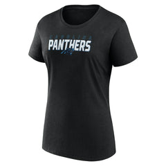 Carolina Panthers  Logo Athletic Women's Lean T-Shirt
