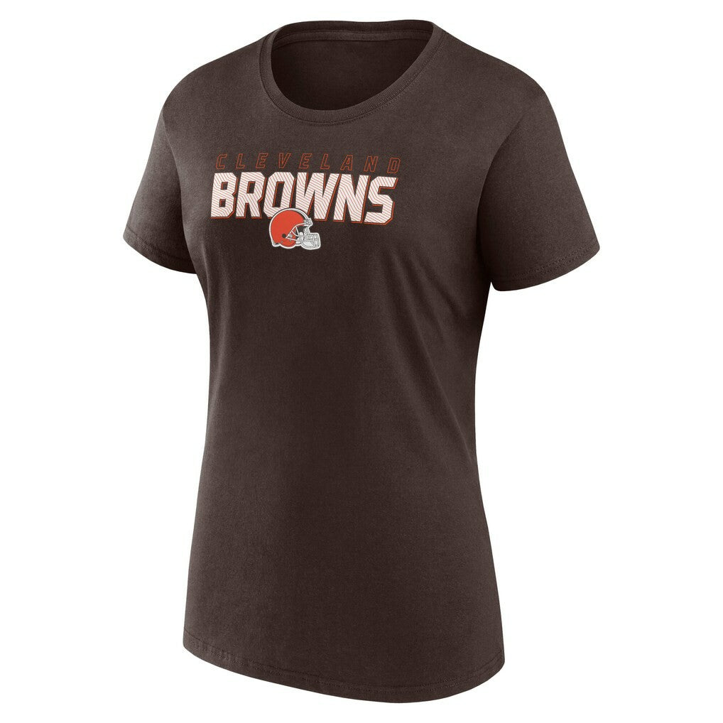 Cleveland Browns  Logo Athletic Women's Lean T-Shirt