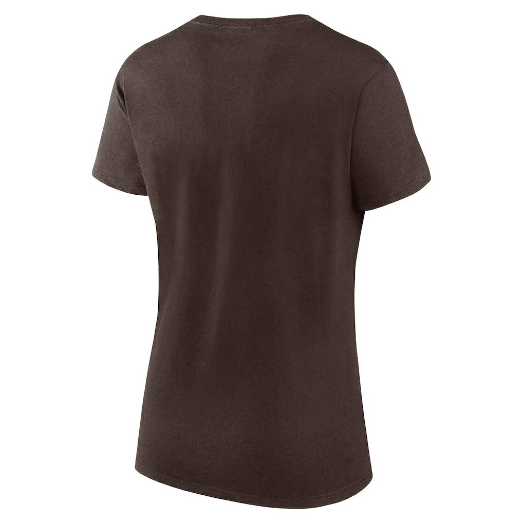 Cleveland Browns  Logo Athletic Women's Lean T-Shirt