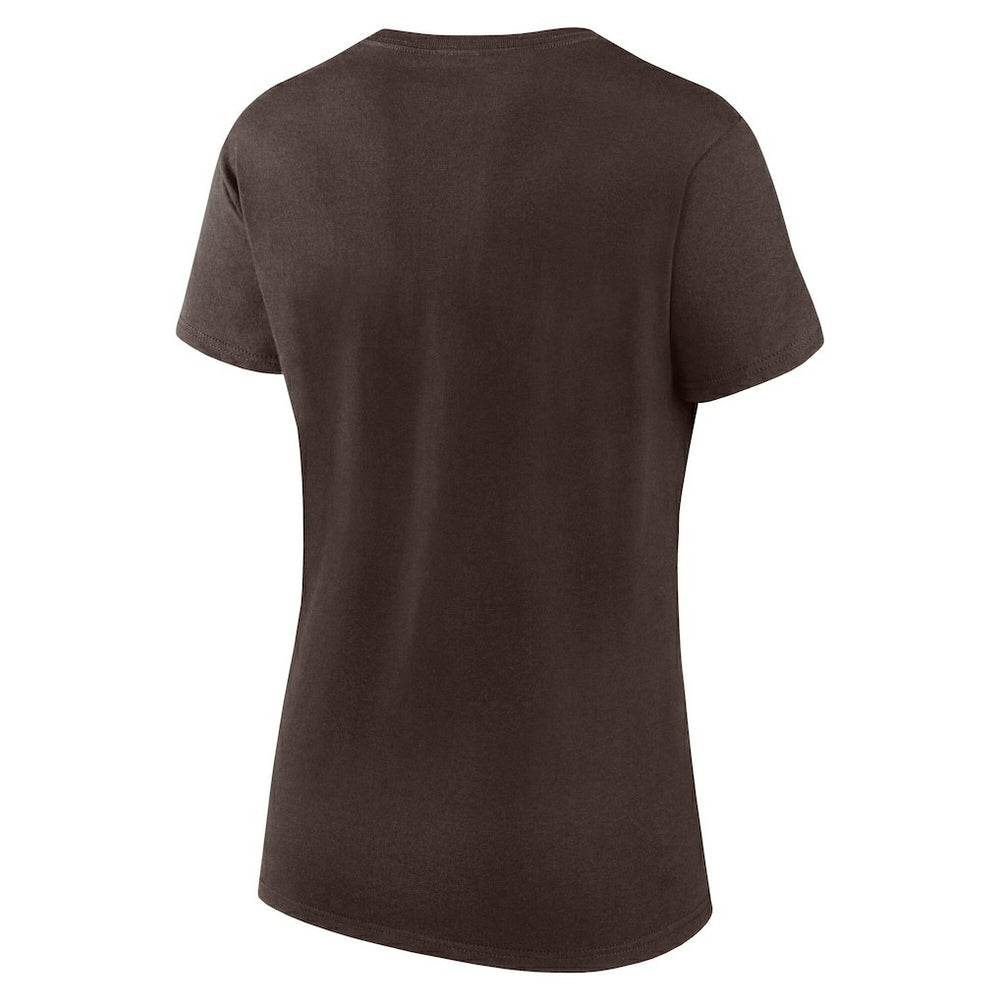 Cleveland Browns  Logo Athletic Women's Lean T-Shirt