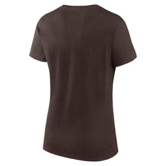 Cleveland Browns  Logo Athletic Women's Lean T-Shirt