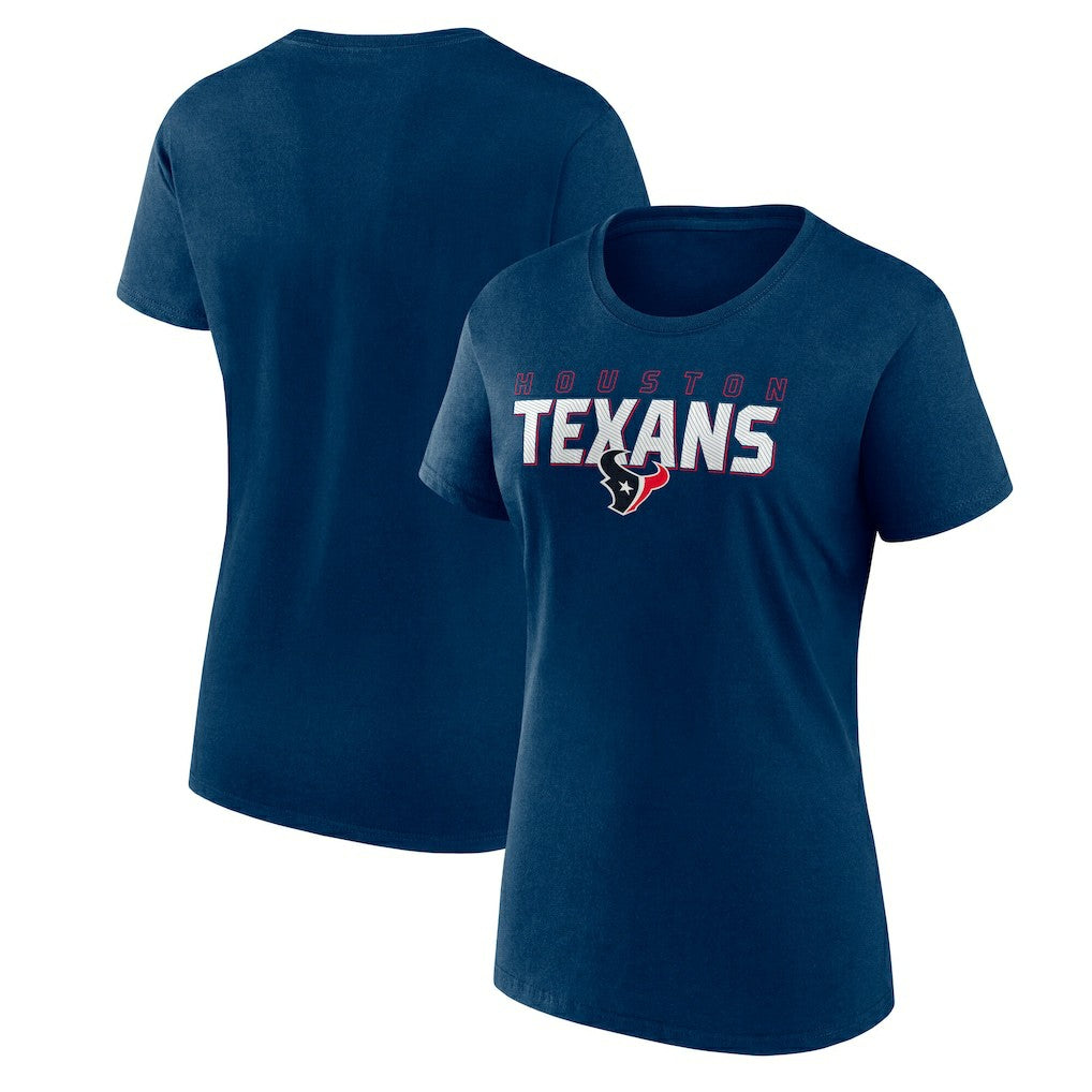 Houston Texans  Logo Athletic Women's Lean T-Shirt