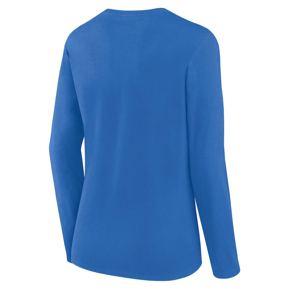 Los Angeles Chargers  Logo Athletic Women's Grip Long Sleeve T-Shirt