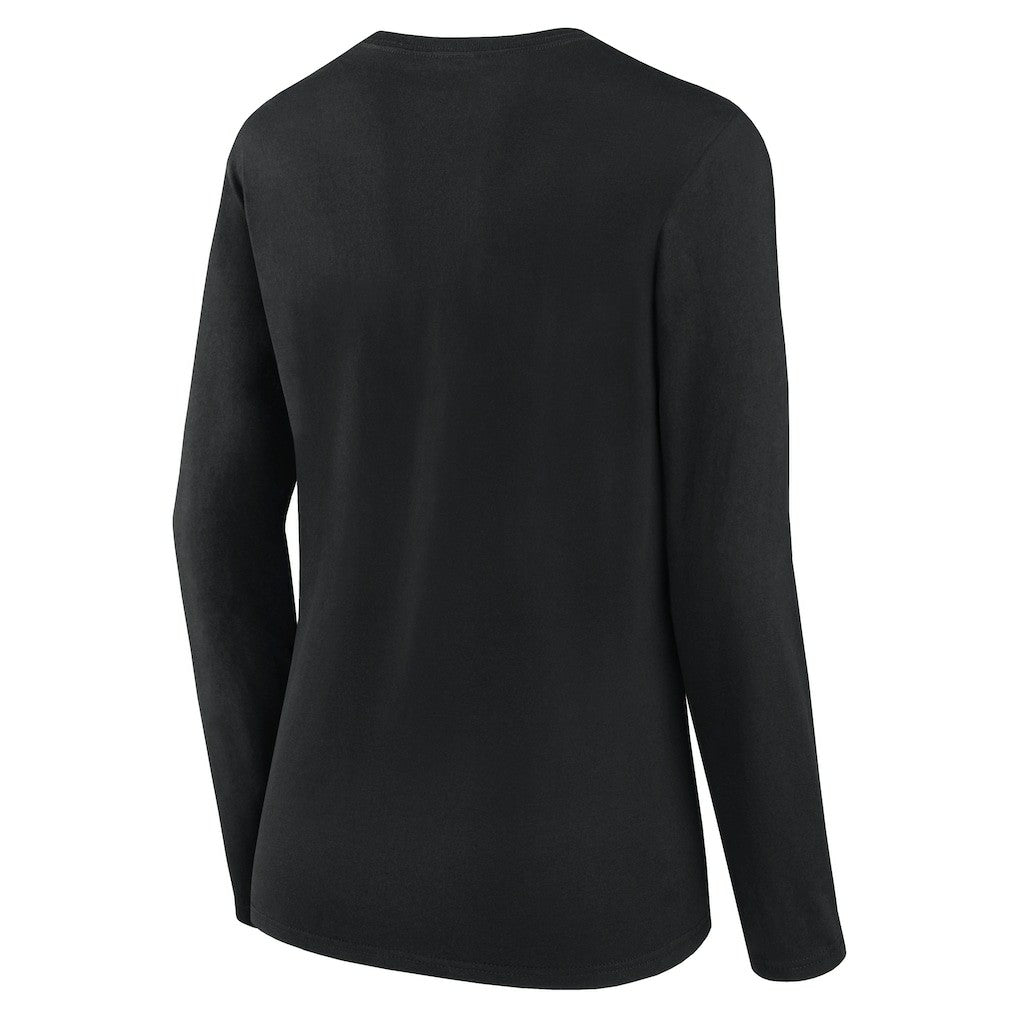 New Orleans Saints  Logo Athletic Women's Grip Long Sleeve T-Shirt